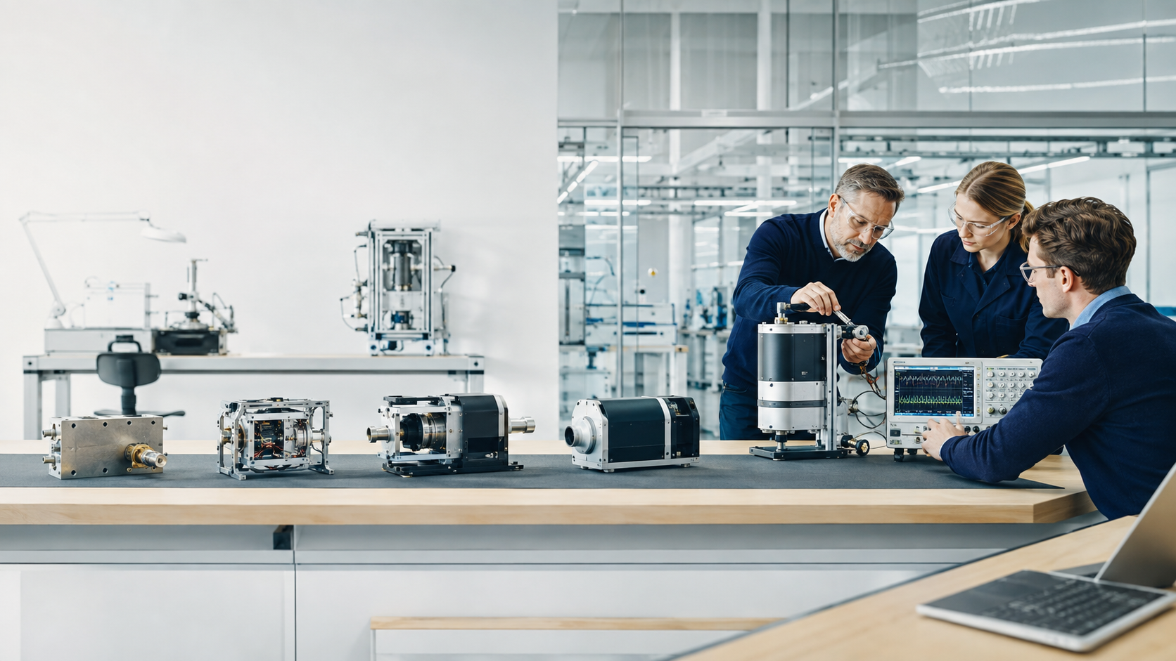 Finnish research and development team advancing prototypes toward a market-ready product