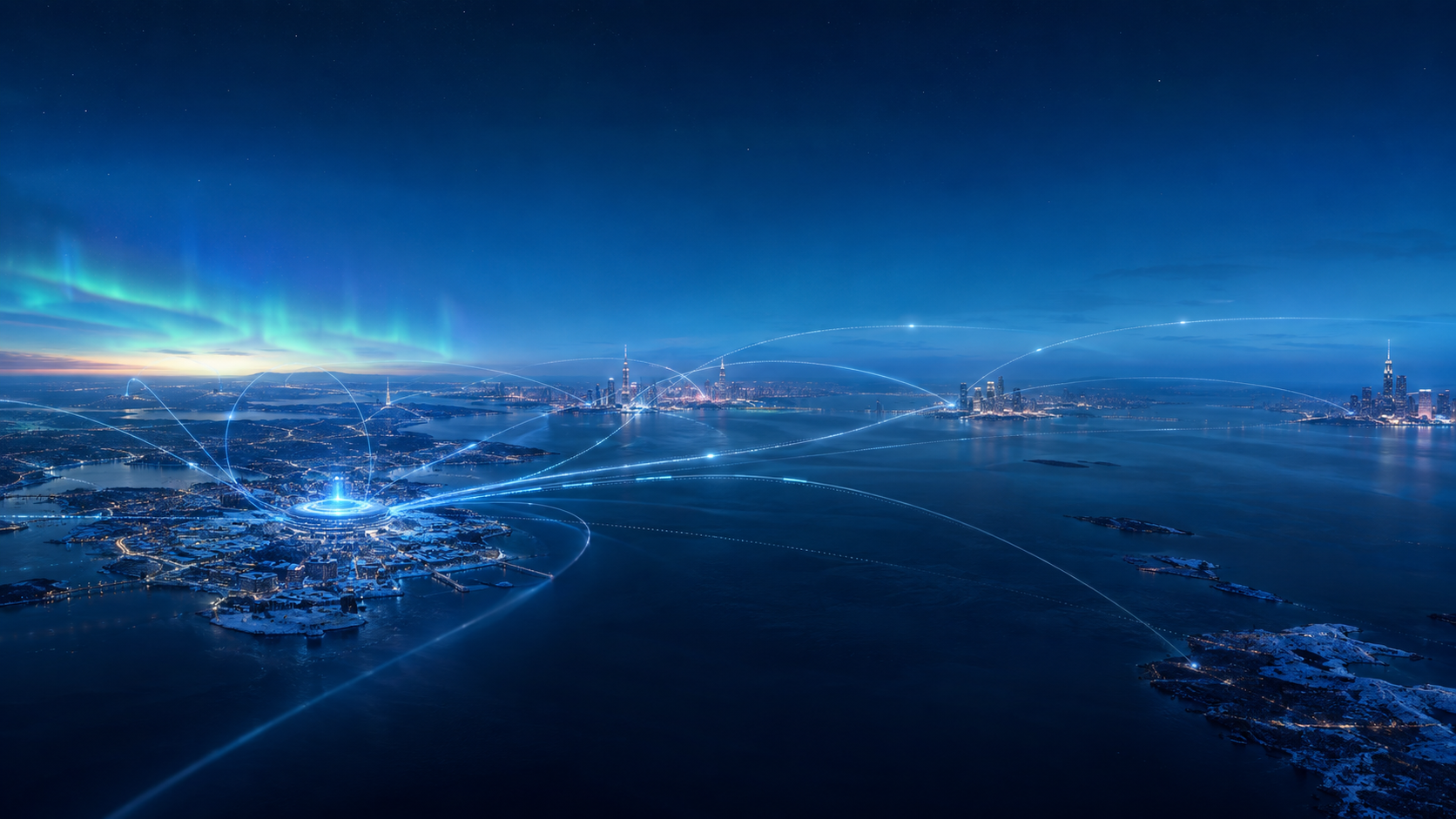 Digital routes connecting a Finnish technology hub with international markets